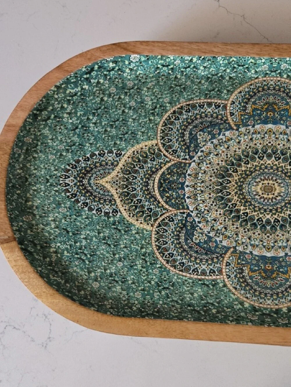 Source Unknown oval enameled